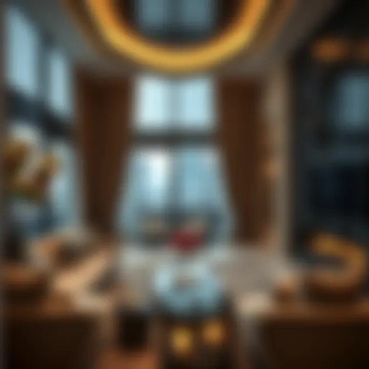 Luxurious Interiors of Acacia Park Heights Luxurious living space inside Acacia Park Heights