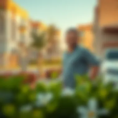 A vibrant community reflecting the socio-economic diversity of Dubai