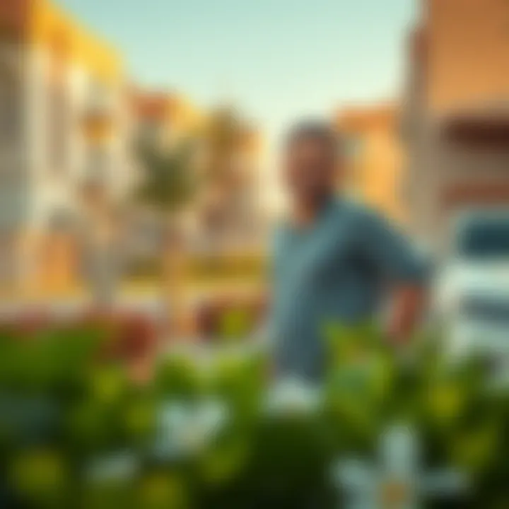 A vibrant community reflecting the socio-economic diversity of Dubai