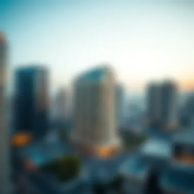 Al Shafar Building within Dubai's Urban Landscape Urban landscape integrating Al Shafar Building within Dubai