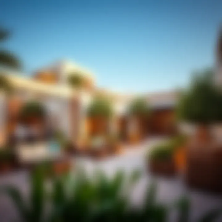 Community space developed by Aldar Properties in Dubai