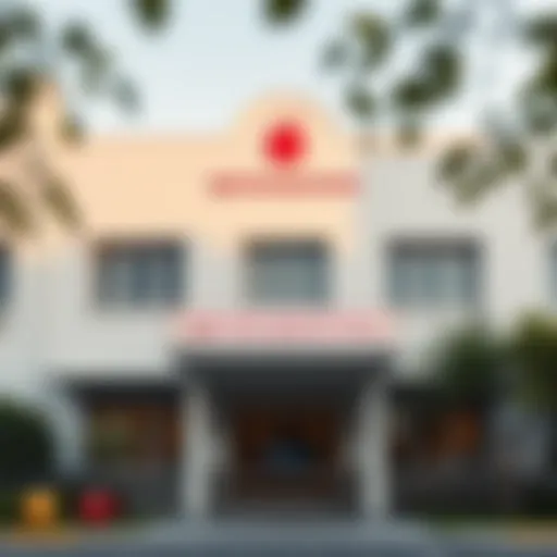 Exterior view of Apple International School in Dubai