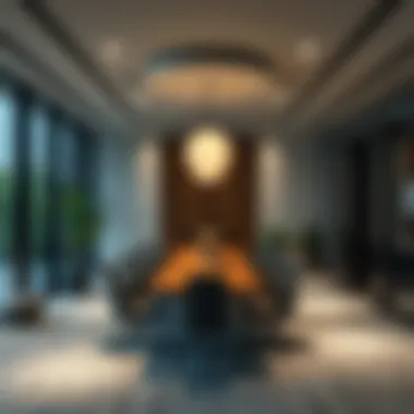 Modern Office Space A modern office space representing a successful real estate firm in Dubai