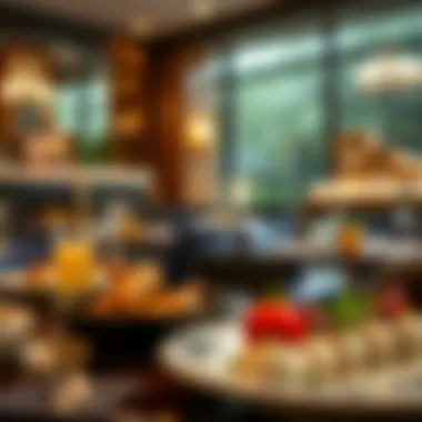 Diverse culinary offerings presented at Bonnington Hotel's restaurant