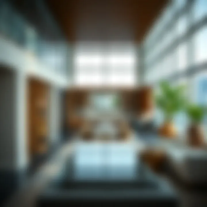 Luxury amenities featured in a Business Bay tower residence