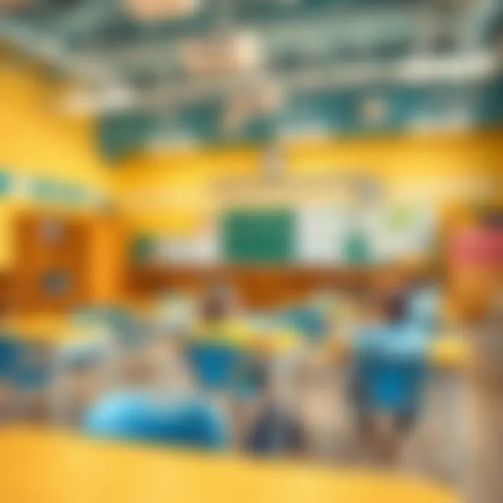 Modern classroom setting in a top CBSE school