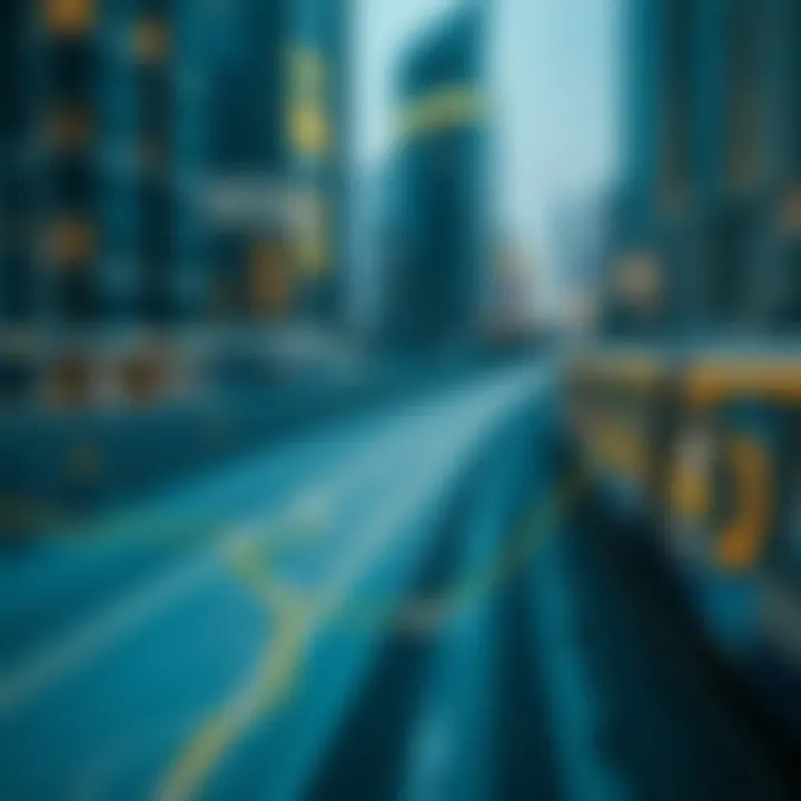 Map highlighting accessibility routes to Centrepoint Metro Station