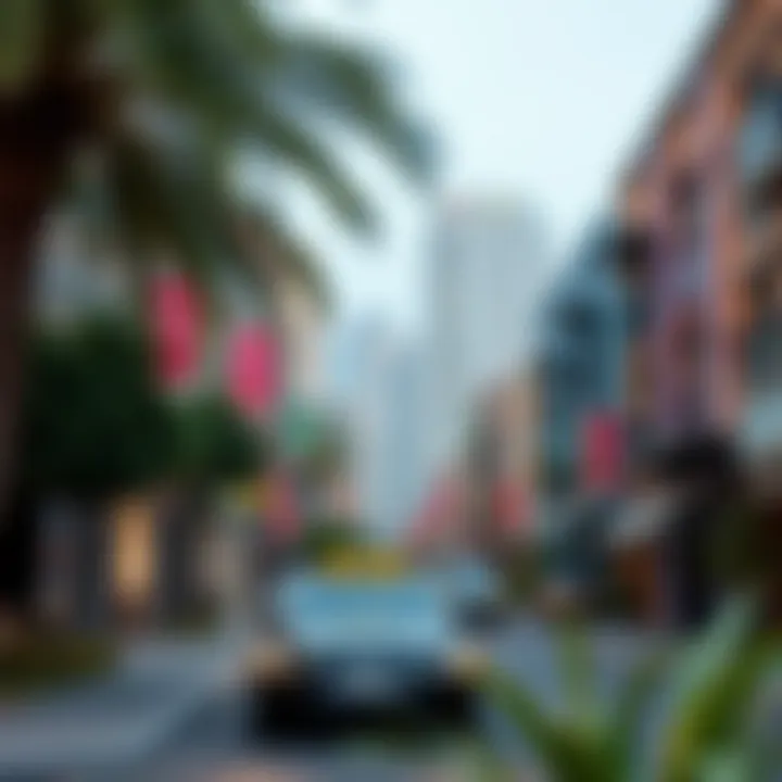 Vibrant neighborhood ambiance surrounding City Avenue