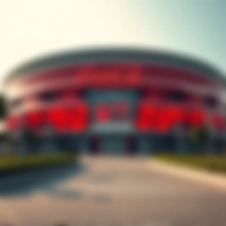 Coca-Cola Arena: Architectural Marvel Exterior view of Coca-Cola Arena showcasing its modern architecture