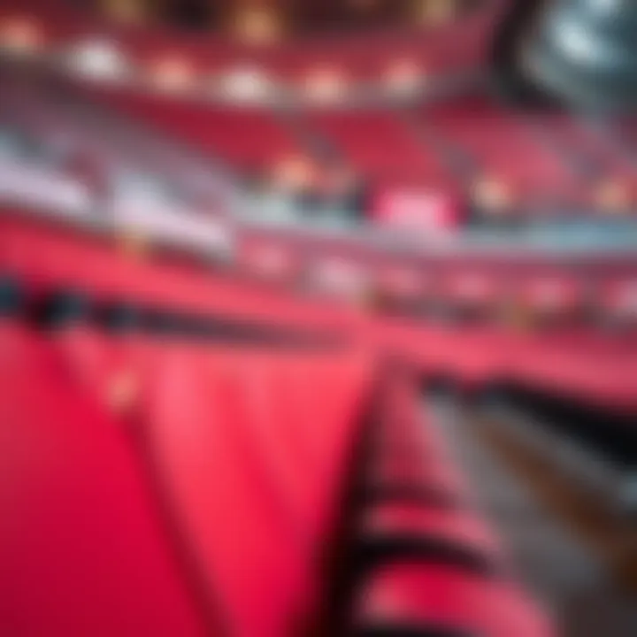 Seating Design for Optimal Experience Close-up of the Coca-Cola Arena's seating arrangement