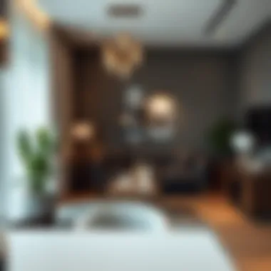 Cozy Living Space in Dubai Cozy living space within a holiday apartment