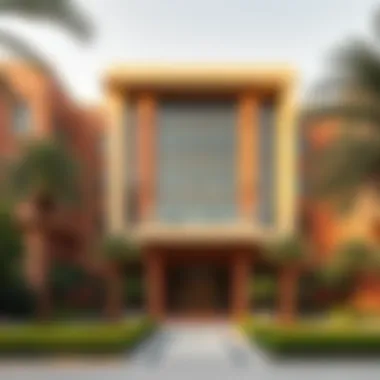 A prestigious school building showcasing architectural excellence