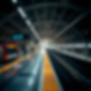 Key Metro Stations in Dubai Visual representation of key metro stations in Dubai