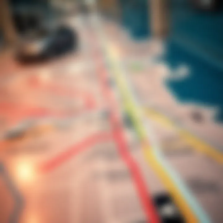 Overview of the Dubai Metro map showcasing various routes and stations