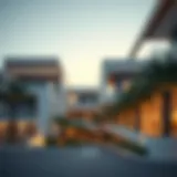 Modern architectural design in Dubai