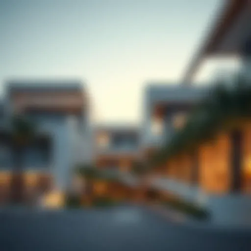 Modern architectural design in Dubai