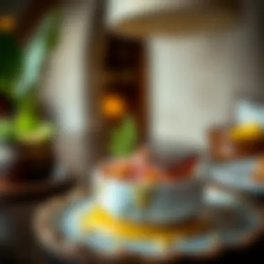 Modern fusion dish representing the UAE's culinary evolution