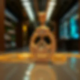 Elegant gold jewelry reflecting market trends