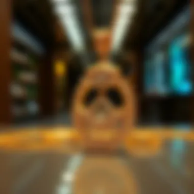 Elegant gold jewelry reflecting market trends