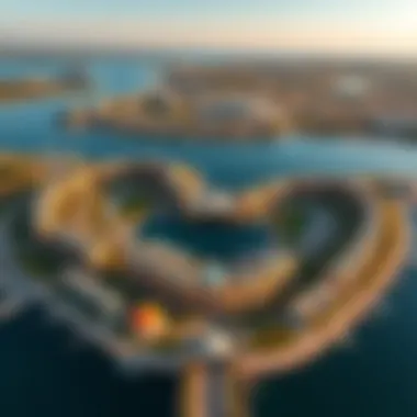Aerial View of Damac Lagoon Malta Aerial view of Damac Lagoon Malta showcasing the luxurious community layout