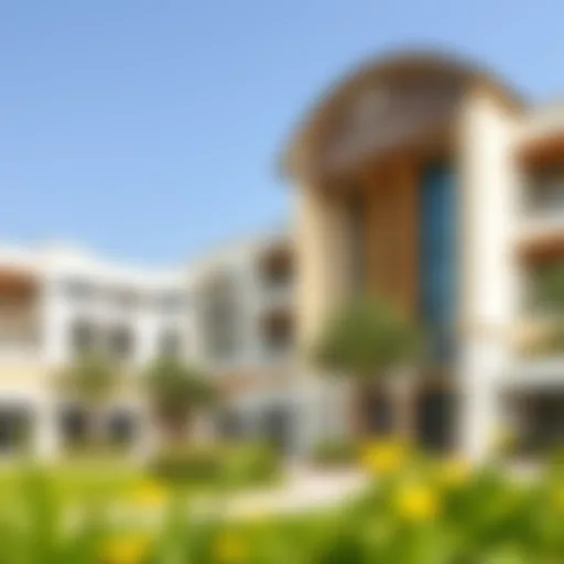 Architectural design of Dubai British School