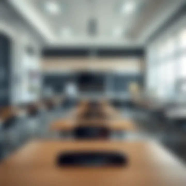 Modern classroom settings at Dubai British School
