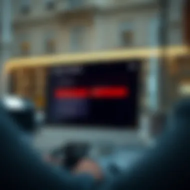 Online Application Interface A digital interface showing online application options