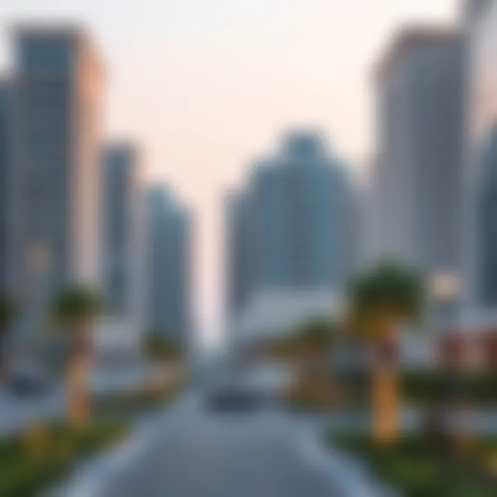 Real estate development in Dubai with managed properties