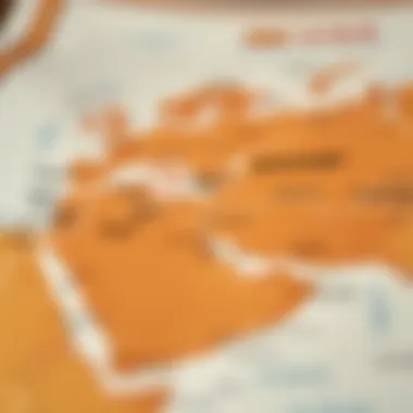 Navigating Dubai's Visa Requirements Map highlighting Dubai's visa requirements