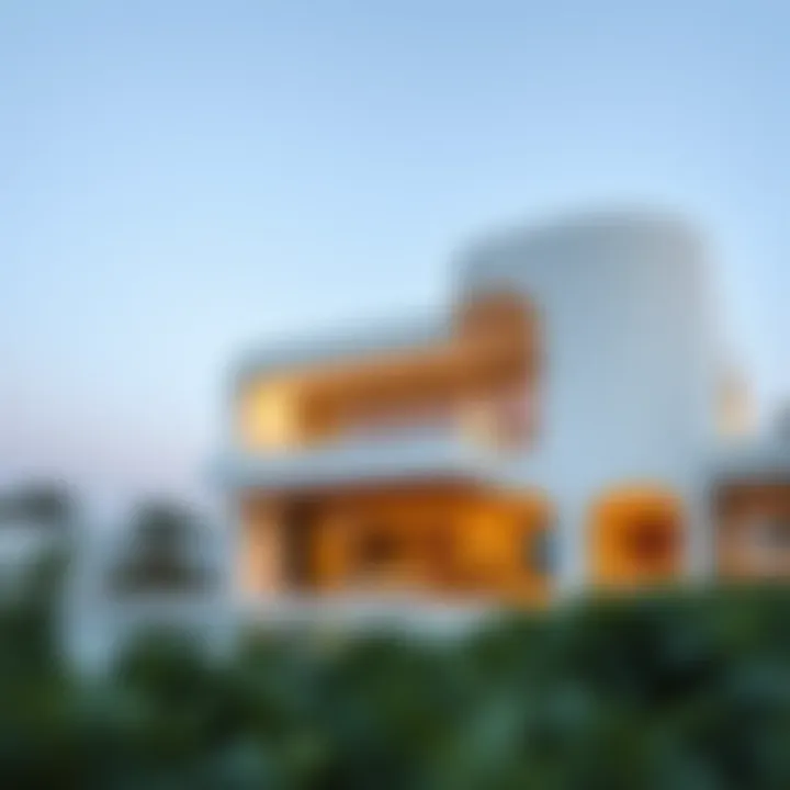 Architectural marvel of Eden House in Dubai