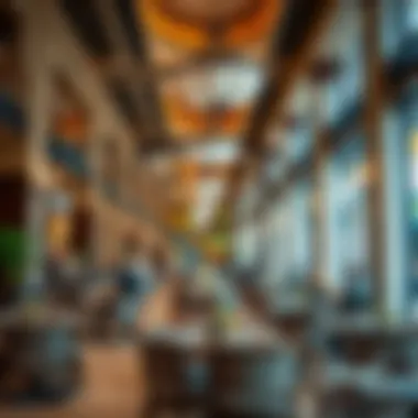 Culinary Delights at EHS Ibn Battuta Mall An inviting dining space in EHS Ibn Battuta Mall showcasing diverse culinary options.