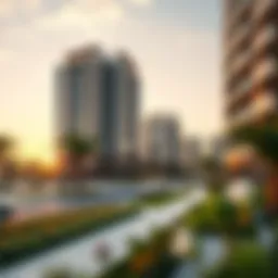 Architectural rendering of Emaar's new residential development