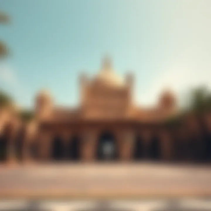 An iconic cultural landmark representing Dubai's heritage