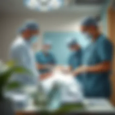 Healthcare professionals engaged in patient care exemplifying compassion