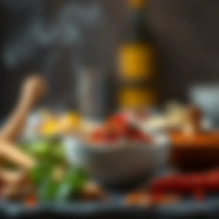 Vibrant spices commonly used in Emirati cooking