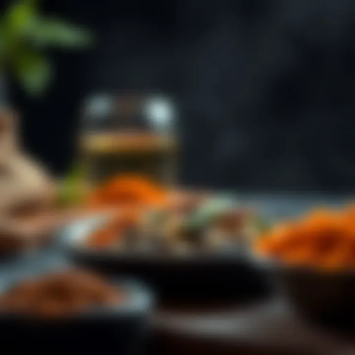 A traditional Emirati dish showcasing spices and herbs