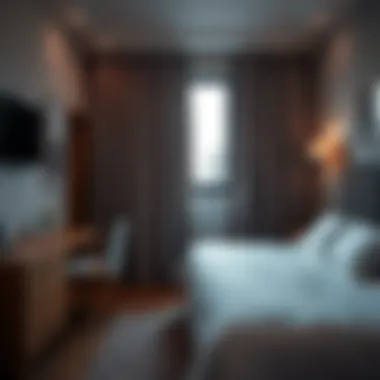 Comfortable bedroom in a shared accommodation