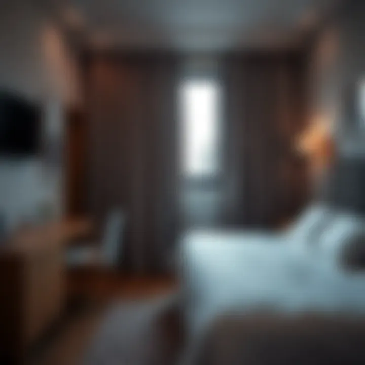 Comfortable bedroom in a shared accommodation