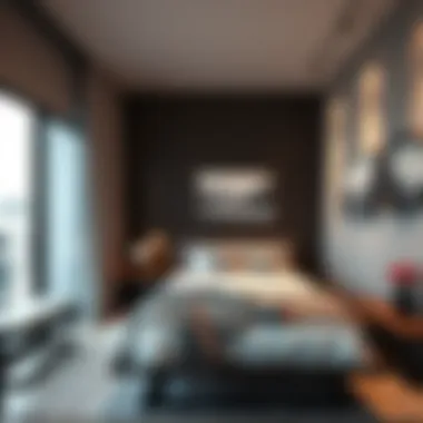 Modern amenities in a budget bed space