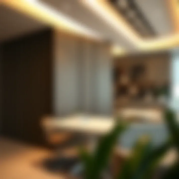 Innovative Foldable Partition Solution Versatile foldable partition creating flexible workspace