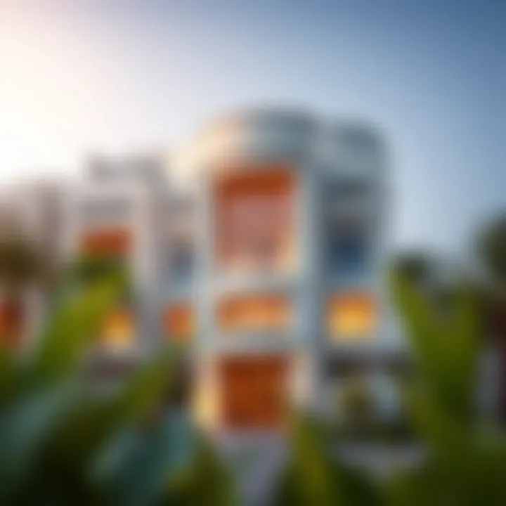 Luxurious Residential Facade of Akoya Dubai Luxurious residential facade of Akoya Dubai