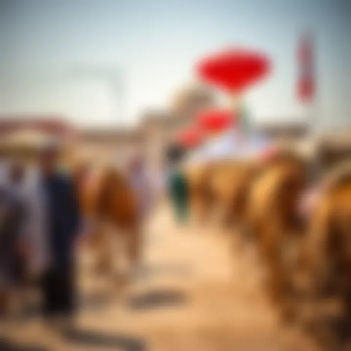 Al Ain Camel Market: Cultural Experience Vibrant market scene at the Al Ain Camel Market