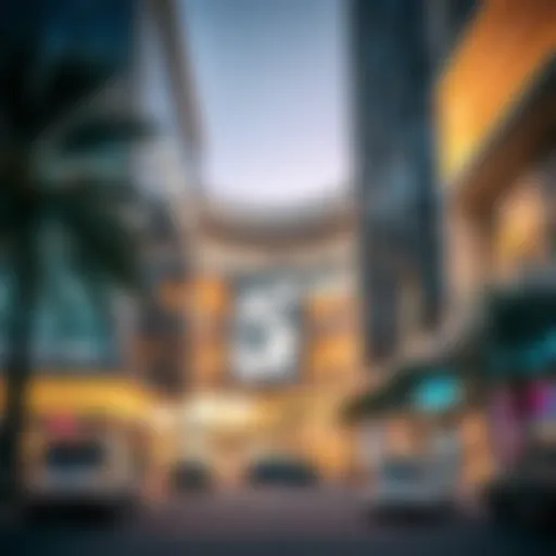 Exterior view of Al Ain Mall showcasing modern architecture