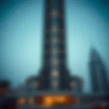 Architectural Detail of Al Mur Tower Architectural detail of Al Mur Tower