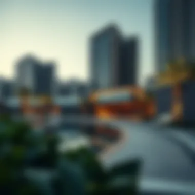 Modern Amenities Surrounding Al Mur Tower Modern amenities surrounding Al Mur Tower