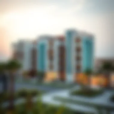 Luxury Living in الشعيبة العين Modern residential developments in الشعيبة العين highlighting luxury living