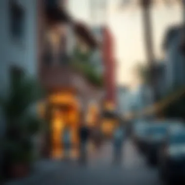 Vibrant Community Life Vibrant community life in a Dubai neighborhood