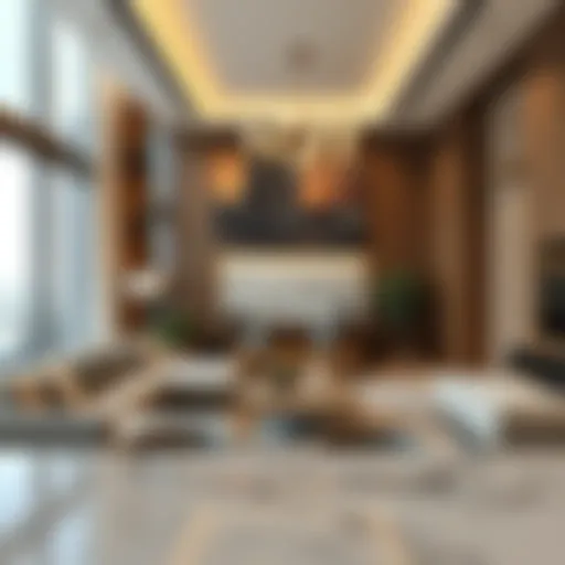 Luxurious Apartment Interior Luxurious apartment interior in Dubai