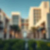 Exterior Architectural Marvel of Azure Binghatti Stunning exterior view of Azure Binghatti showcasing modern architectural design