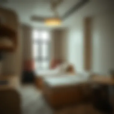 Shared Accommodation Interior An interior snapshot of a shared accommodation space in Sports City
